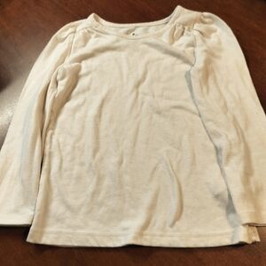 Cozy white Long Sleeve Kids Tee